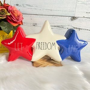Rae Dunn Patriotic 4th Of July Decor Figurine